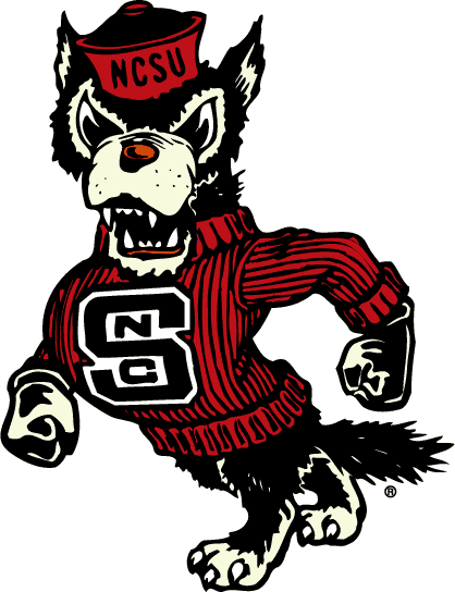 North Carolina State Wolfpack 1972-1999 Primary Logo iron on transfers for T-shirts...
